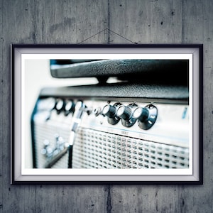 Amplifier musical instrument wall decor photo set musician lover passionate guitarist gift, printable digital download