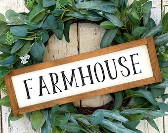 Farmhouse Sign for Kitchen Wood Sign, Rustic Kitchen Sign, Housewarming Gift, Country Kitchen, Farmhouse Kitchen Sign, Coffee Bar Sign
