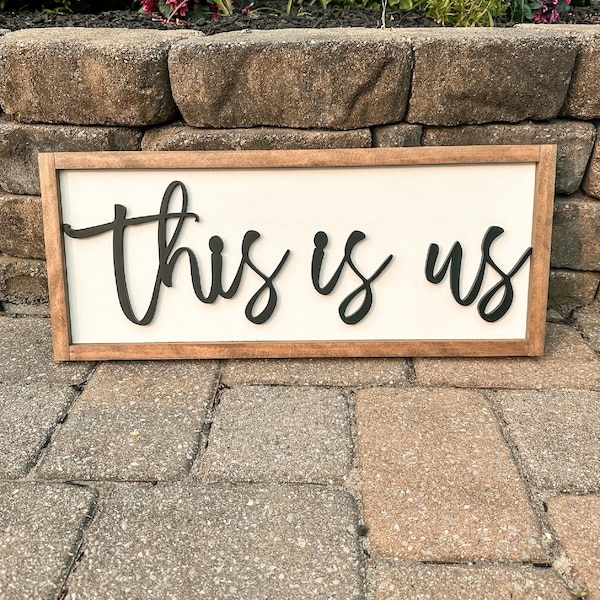 This is Us Wood Sign - Etsy
