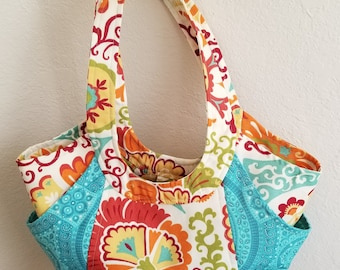 Dual Patterned Purse/Handbag