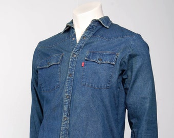 Vintage Levi's western denim shirt