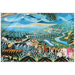 Impresión Acrílica De Artesania De Nicaragua Central America Nicaraguan Acrylic Print Wall Art 60x90 cm / 24x36″