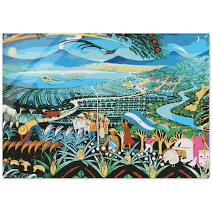 Impresión Acrílica De Artesania De Nicaragua Central America Nicaraguan Acrylic Print Wall Art image 6