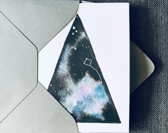 Constellation Christmas Tree Holiday Card - Unique Holiday Card