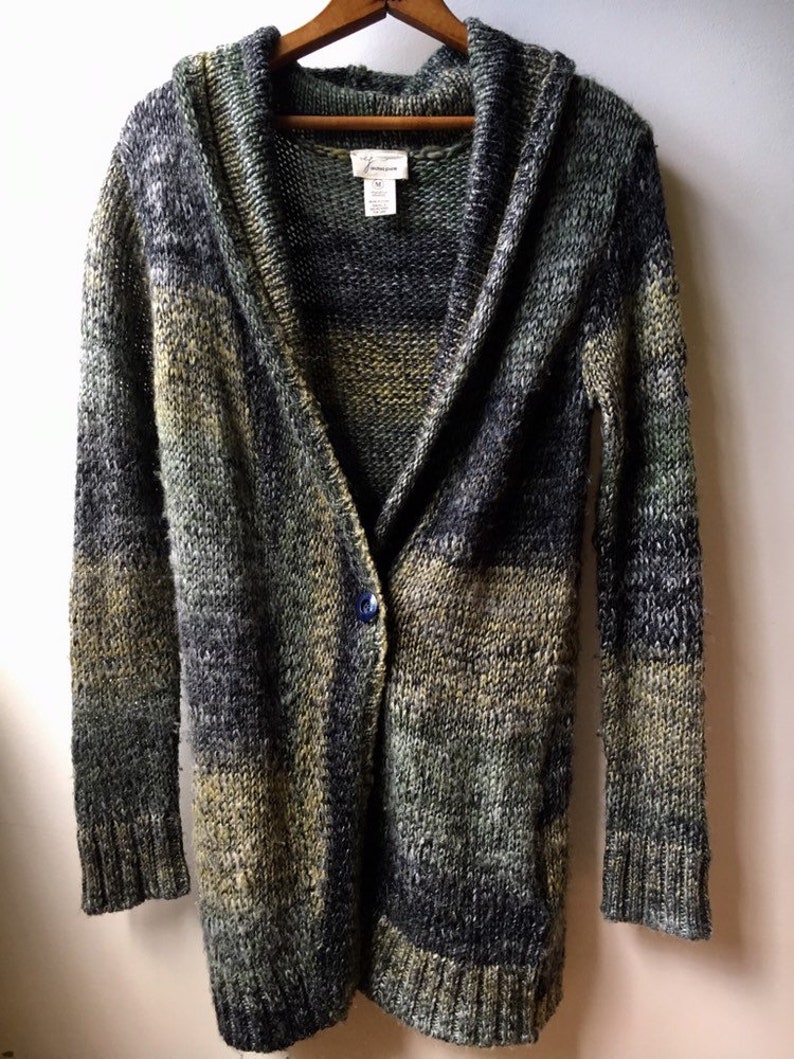 Forest green knit sweater
