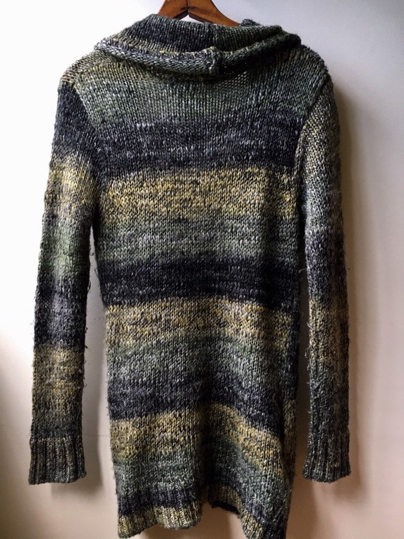 Forest green knit sweater