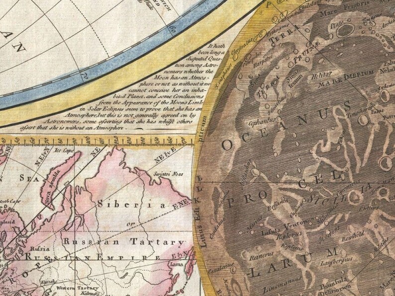 1794 Map of the World Printable Vintage World Map - Etsy