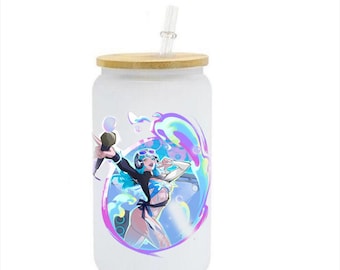 Beach Babes Rival 18oz Glass Cup