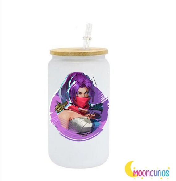 Rival Superhero 18oz Frosted Cups ALL HEROES AVAILABLE, Optional: Add your rank! Deadpool added!
