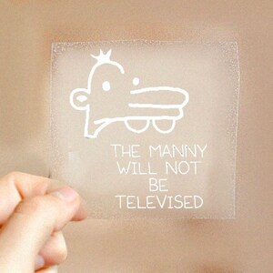 The Manny Will Not Be Televised Etsy The Manny Will Not Be Televised Etsy