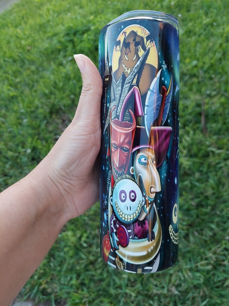 Lock Shock and Barrel Oogie Boogie Sublimation Tumbler Etsy