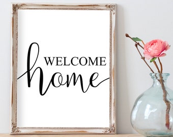 welcome home etsy welcome home printable