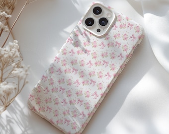 Pink Coquette phone case bow, Coquette iphone case, Bow phone case, Preppy phone case, 15 Pro 14 13 Pro Max 12 11 Pro 15 13 12 Mini 12 Pro