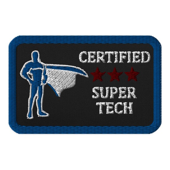 Certified Super Tech Patch HVAC Technician Air Conditioning - Etsy