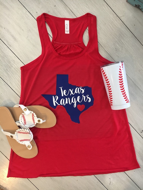 texas rangers womens tank