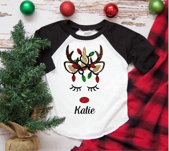 Unicorn christmas shirt Clearance