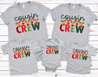 Cousin Crew Christmas Tees