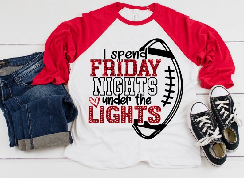Friday Night Lights Football Shirt Fridays Are for Football Etsy