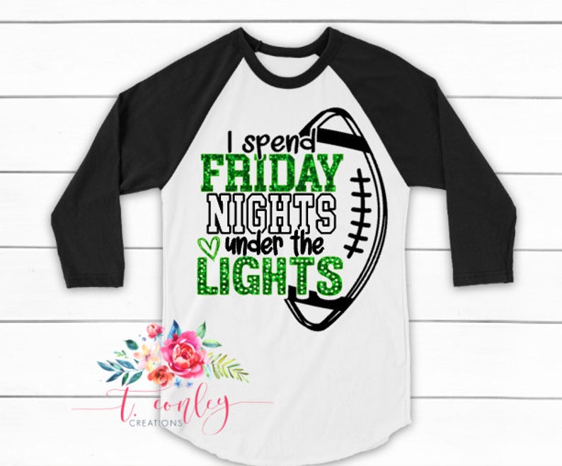 Friday Night Lights Football Shirt Fridays Are for Football Etsy