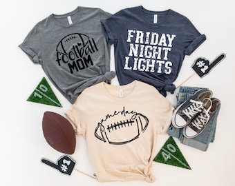 Football Mom Shirt, Friday Night Lights, That's my Boy, Game Day