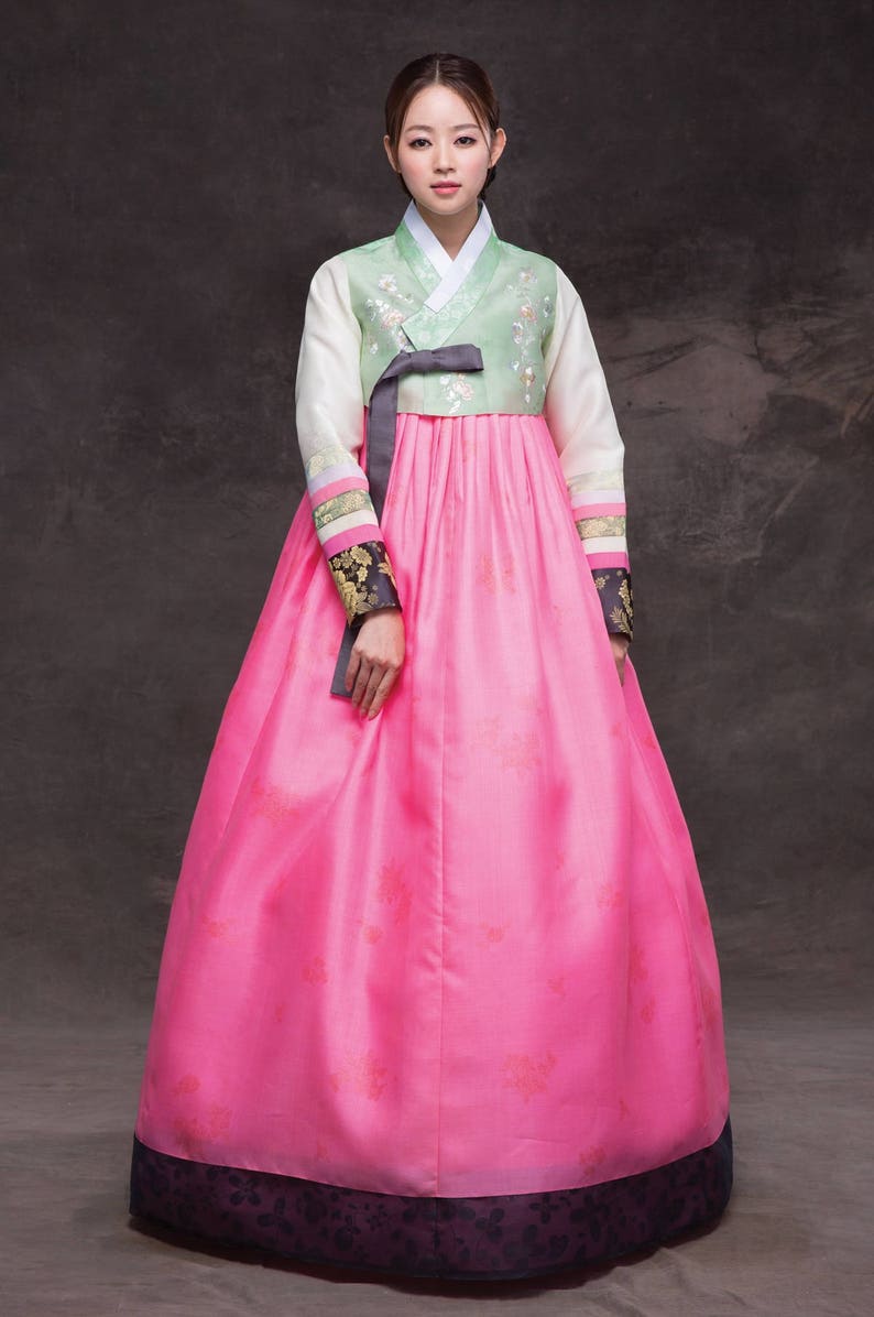 Custom Made Hanbok Dress Korean Outfits Hanbok Korean Traditional Dress ...