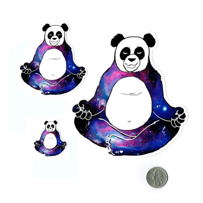 Panda Sticker - Etsy