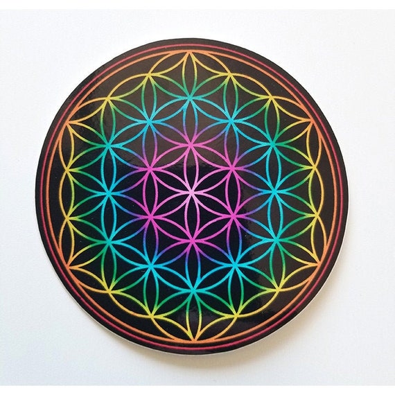 Complete Flower Of Life Sticker | Nature Of Flowers | Reviews On Judge.me