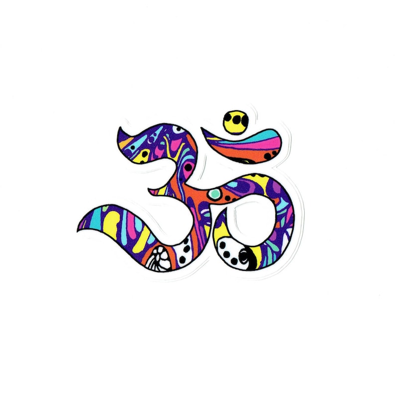 Om Sticker - Etsy