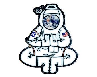 Astronaut sticker