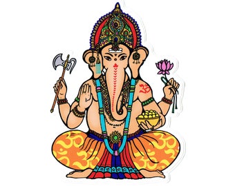 Ganesh 2 sticker