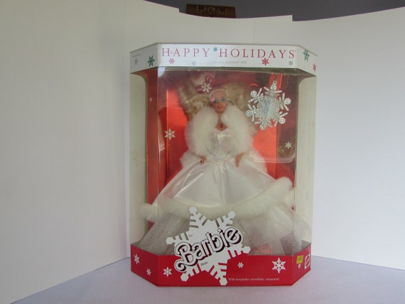 barbie happy holidays 1989