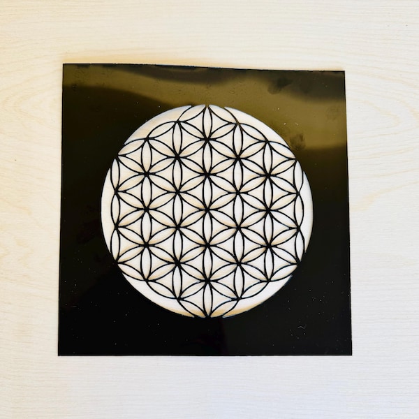 Flower Of Life Stencil For Crafts/ Bleaching/ Painting Sacred Geometry