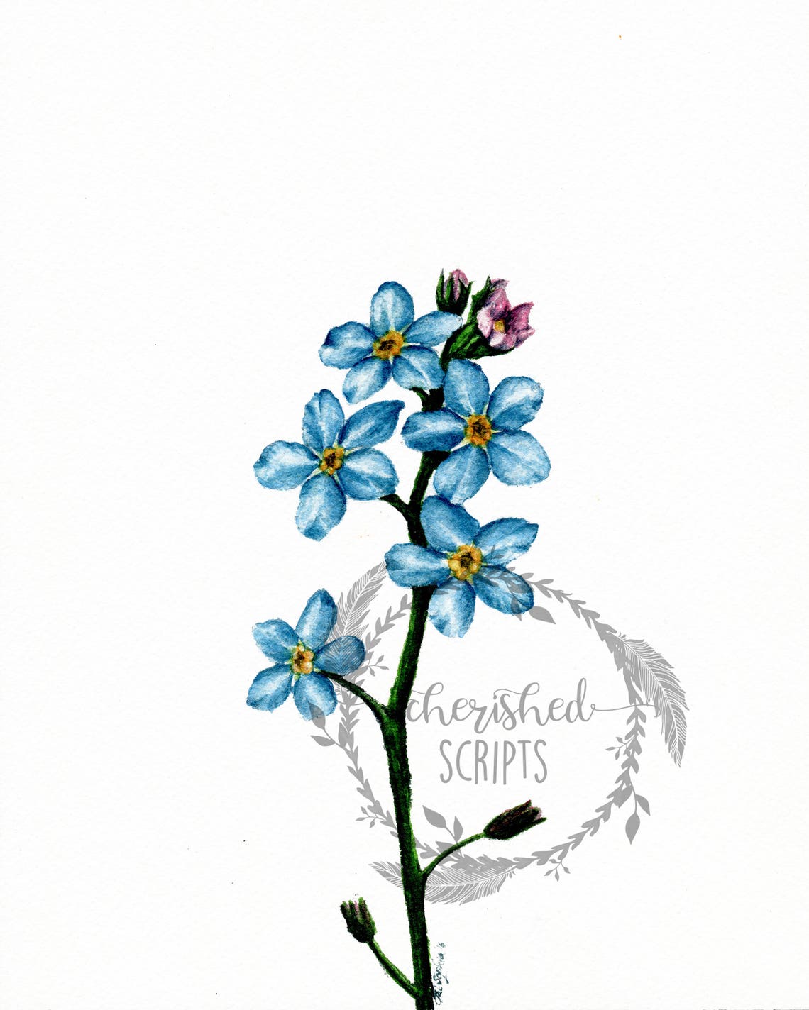 Printable Digital Download of Watercolor Painting Wall Art - Etsy