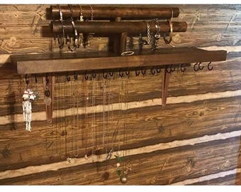 Wall Mounted Jewelry Shelf