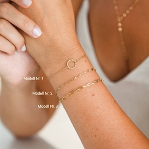 Delicate bracelet-stacking bracelet-simple-minimalistic-filigree-geometric-stainless steel-gold-plated-gold-rose