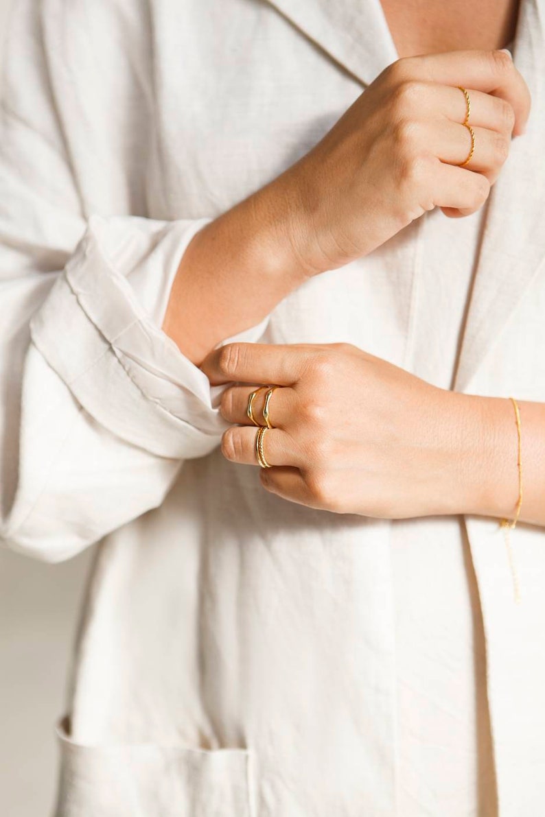 Delicate bracelet-filigree-ball bracelet-stacking bracelet-puristic-simple-minimalist-925 silver-gold-plated-satellite bracelet-ball bracelet image 2