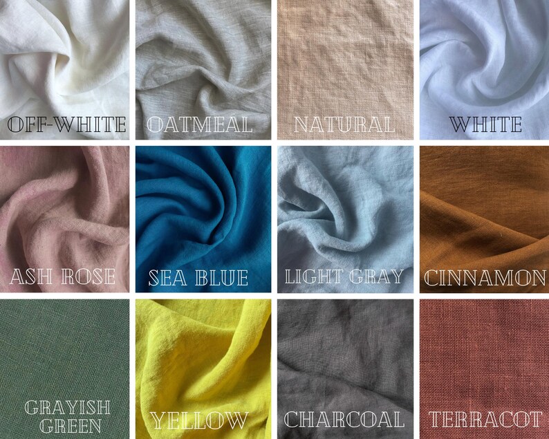 Linen Bedding Linen Pillow Cover, Linen Sheet Set, Toddler Bedding Natural Linen, Bedroom Decor Bedding, Bed Sheet Washed Linen, Bedding Set image 7