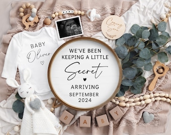 Modern Pregnancy Announcement: Gender Neutral, Social Media (Digital Pregnancy)