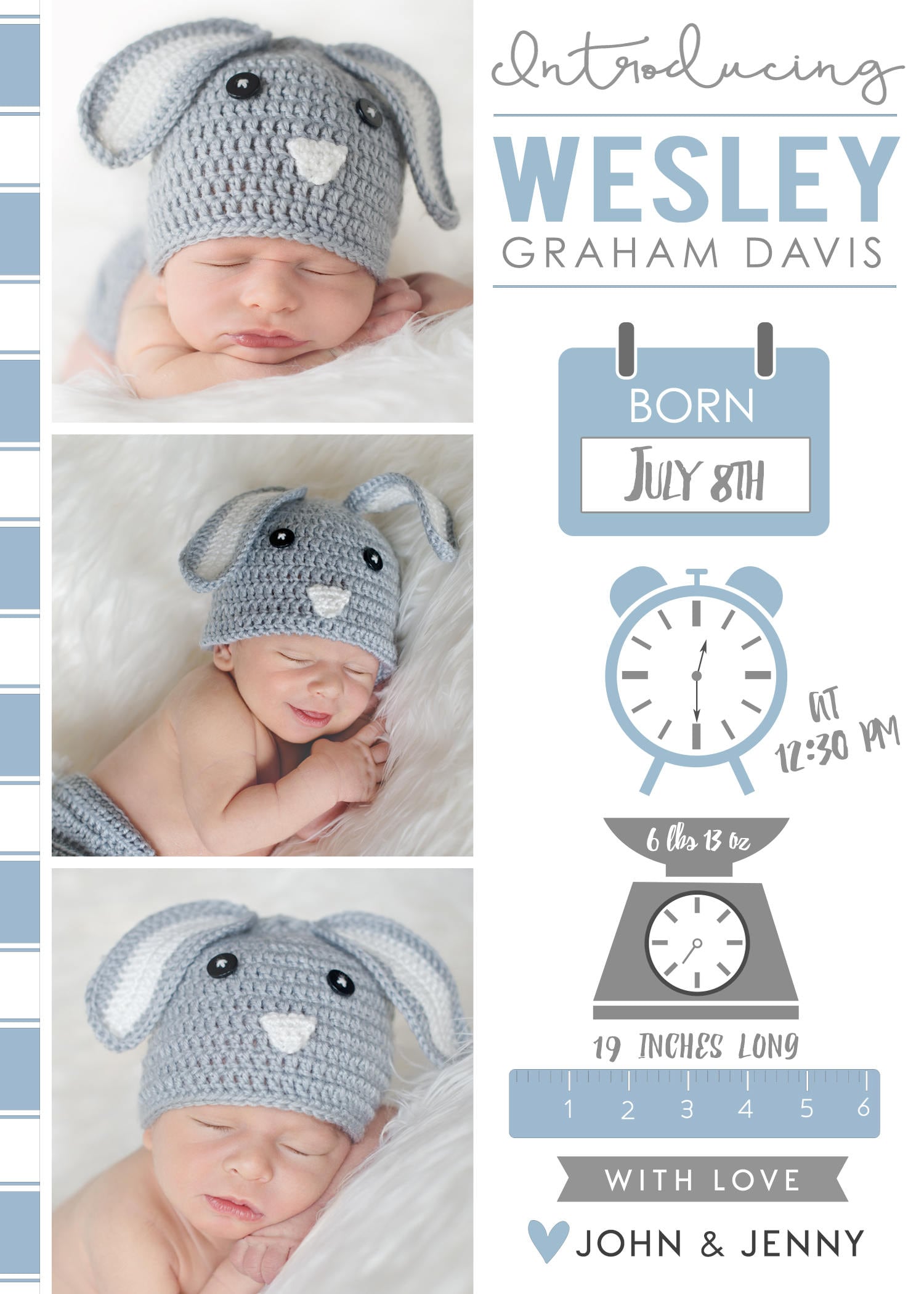 baby-birth-announcement-templates-bank2home