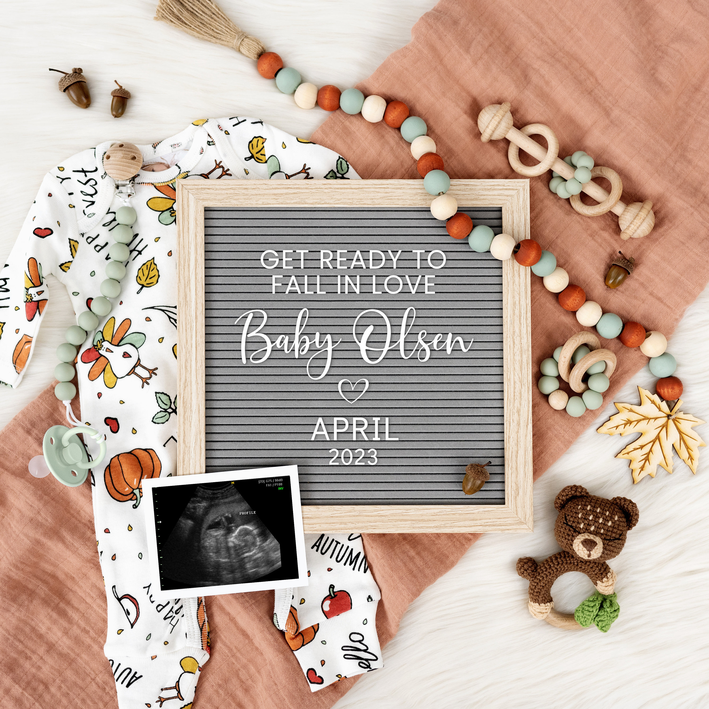 Thanksgiving birth cheap announcement