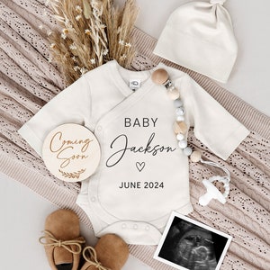 Customizable Pregnancy Announcement: Gender Neutral Baby Reveal (Digital Download) image 2