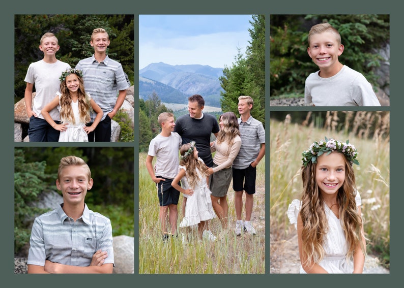 Customizable Year in Review Christmas Card Template (Digital) image 9