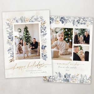 2024 Christmas Card Template Christmas Cards Holiday Card Template