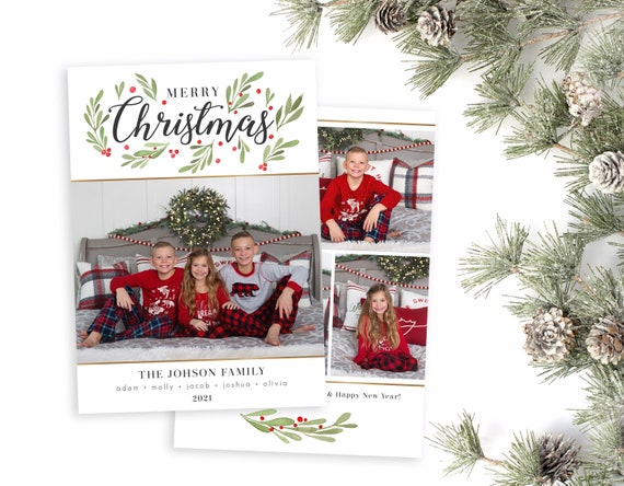 5x7 christmas cards Clearance
