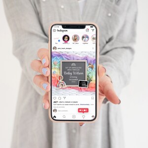Annonce bébé arc-en-ciel : révélation de la grossesse sur les réseaux sociaux (numérique) image 2