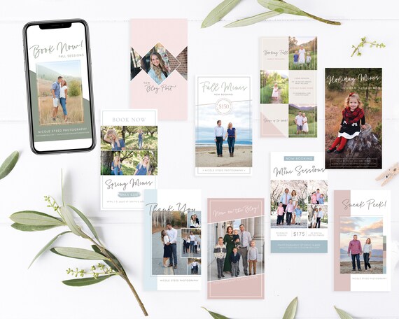 Instagram Stories Template Social Media Templates | Etsy