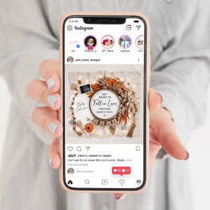 Fall Pregnancy Announcement: Neutral Social Media Template (With Sonogram) image 9