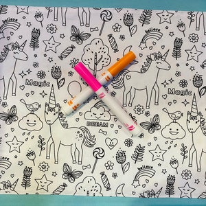 Doodle – tapis de peinture en Silicone lavable et réutilisable