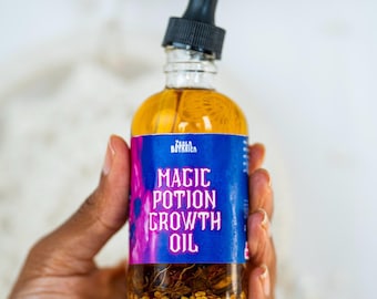 Magic Potion Haar-Wachstum-Öl | Bockshornklee, Neem, Brennessel, Rosmarin, Amla, Aloe Vera