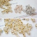 10PCS 18K Gold Plated Clutch Earring Backs,Backings,Silicone Ear Nuts,Ear Nuts,Earring Stopper Nuts,Safety Backs,Rubber Earring Back 